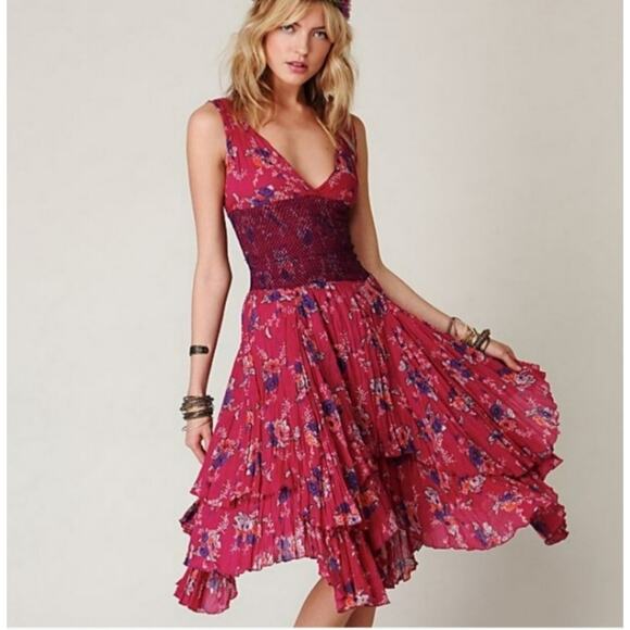 Free People FP ONE Wisteria And Lattice Dress - Picture 1 of 4